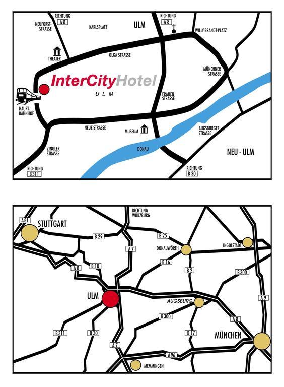 Intercityhotel Ulm Exterior foto