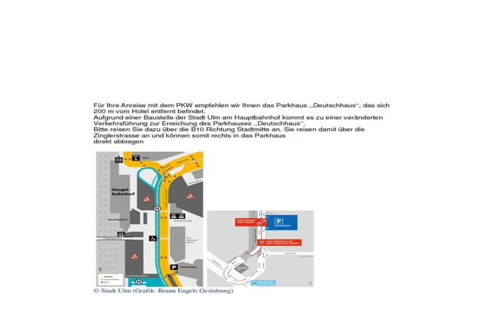 Intercityhotel Ulm Exterior foto